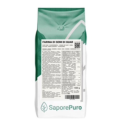 Saporepuro Guarkernmehl 1 kg - Guar Gum Saporepuro Guarkernmehl 1 kg - Guar Gum von SaporePuro