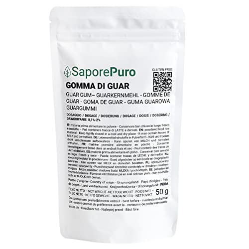 Saporepuro Guarkernmehl 50 gr - Guar Gum von SaporePuro