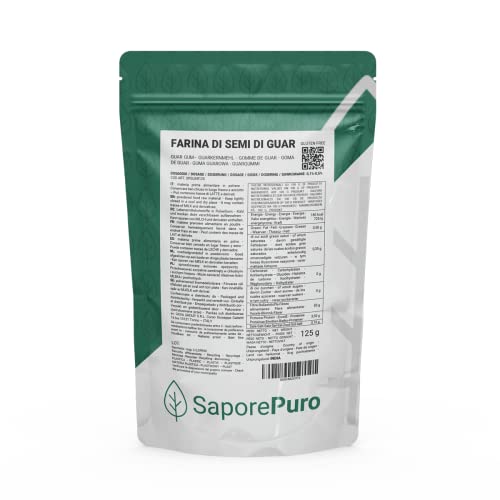 Saporepuro Guarkernmehl 125 gr - Guar Gum von SaporePuro