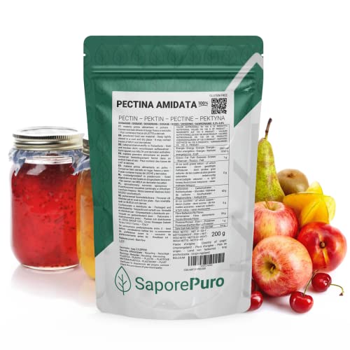 Pektin pulver 200 gr - ideal für zuckerarme Marmeladen von SaporePuro