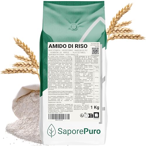 Saporepuro REISSTÄRKE - 1 kg - Gluten Free Saporepuro REISSTÄRKE - 1 kg - Gluten Free von SaporePuro