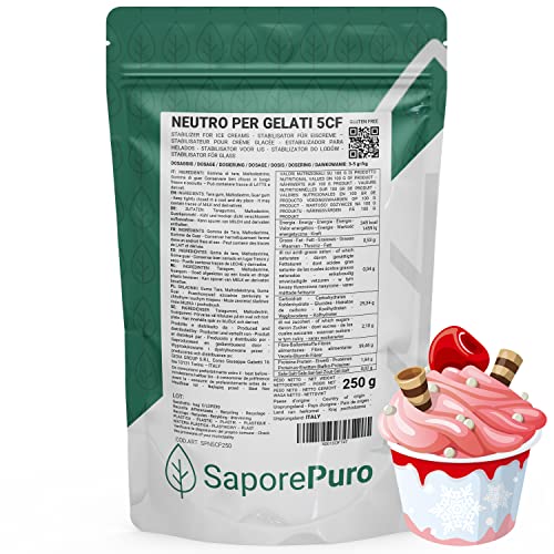 Saporepuro SPEISEEIS STABILISATOR mit Tara - und Guarmehl - 250 GR Saporepuro SPEISEEIS STABILISATOR mit Tara - und Guarmehl - 250 GR von SaporePuro