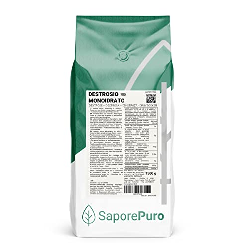 SaporePuro DEXTROSE Pulver 1,5 kg von SaporePuro