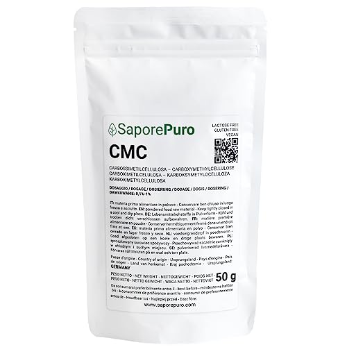 Saporepuro CMC Pulver 50 gr - carboxymethylcellulose von SaporePuro