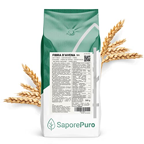 Saporepuro Haferfaser 500 gr - Glutenfrei von SaporePuro