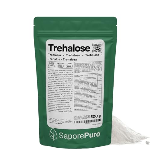 SaporePuro Trehalose Zucker 500 gr - Weniger süß als normaler Zucker SaporePuro Trehalose Zucker 500 gr - Weniger süß als normaler Zucker von SaporePuro