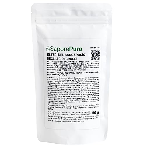 Saporepuro Zuckerester 50 gr - Ester von saccharose - E473 von SaporePuro