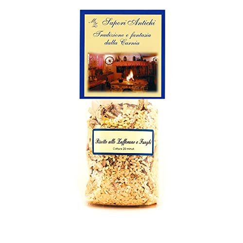 Sapori Antichi - Reis mit Safran & Steinpilzen - Risotto Funghi Zafferano - 1 x 250g Sapori Antichi - Reis mit Safran & Steinpilzen - Risotto Funghi Zafferano - 1 x 250g von Sapori Antichi