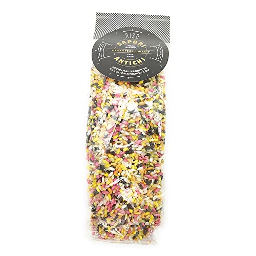 Sapori Antichi - bunter Reis in 6 verschiedenen Farben - Risotto 6 Colori - 1 x 250g von Sapori Antichi