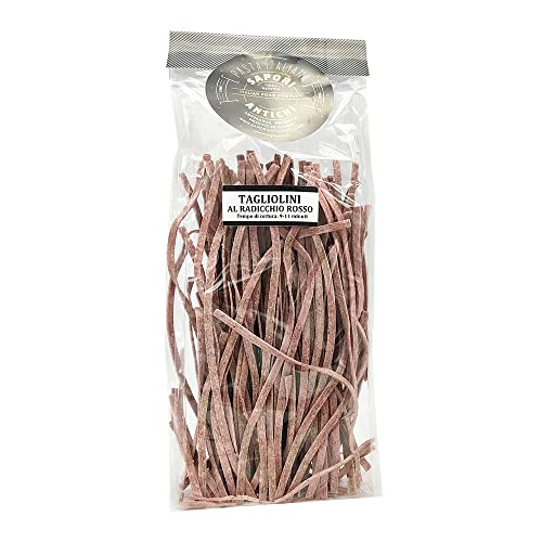 Sapori Antichi - italienische Radieschen Pasta - Tagliolini Al Radicchio - 1 x 250g von Sapori Antichi