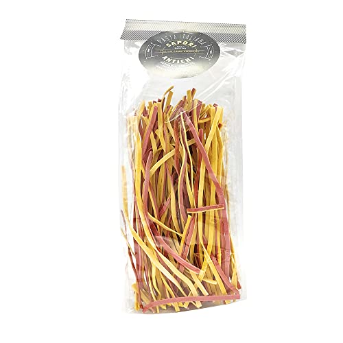 Sapori Antichi - italienische gelb rote Pasta - Tagliolini Giallorossi - 1 x 250g von Sapori Antichi