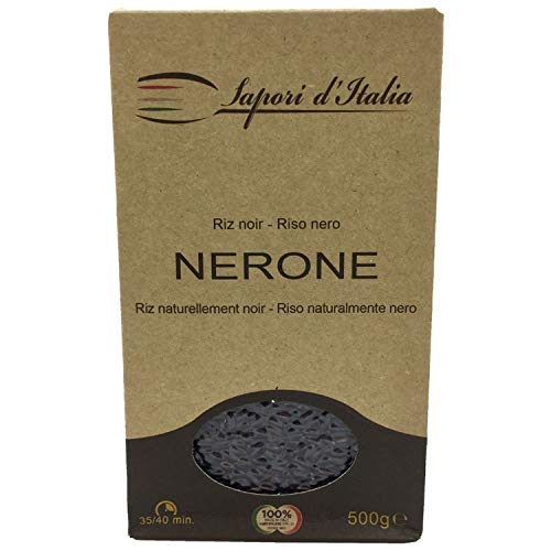 Nerone Italy schwarzer Reis, 500 g Dose von Sapori d'Italia