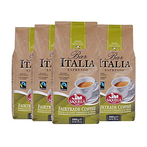 Fairtrade Espresso Saquella 4x von Saquella