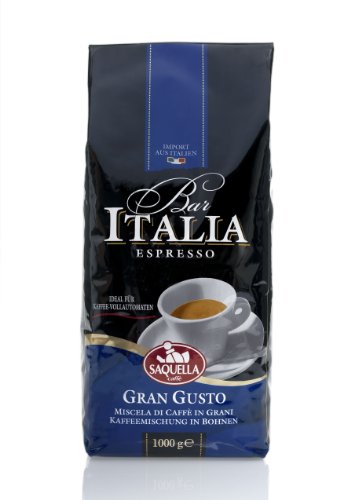 Saquella Bar Italia Espr. "GRAN GUSTO", 6 x 1000g von Saquella