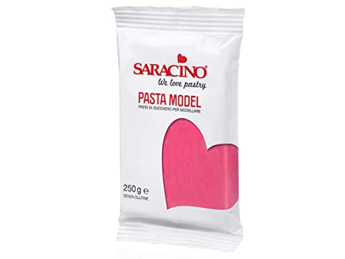 Saracino Fondant Model Pink Zum Modellieren 250 g Glutenfrei Made In Italy von SARACINO We love pastry