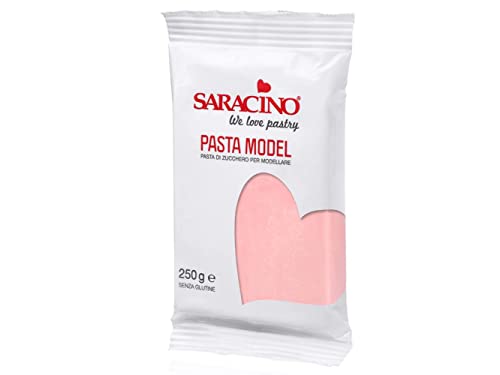 Saracino Fondant Model Rosa Zum Modellieren 250 g Glutenfrei Made In Italy von SARACINO We love pastry