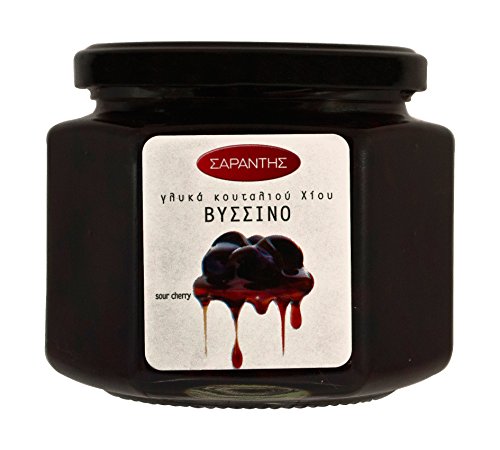 Sauerkirschen Vyssino in Sirup eingelegt 453g griechische Süßspeise Süßigkeit eingelegte Sauer Kirschen zu Joghurt und Eiscreme Sauerkirschen Vyssino in Sirup eingelegt 453g griechische Süßspeise Süßigkeit eingelegte Sauer Kirschen zu Joghurt und Eiscreme von Sarantis