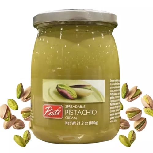 Saras Flavours of Asia Pisti Sizilianischer Pistaziencremeaufstrich | Süße und samtige italienische Creme | Ideal zum Backen und Kochen | 600 g Saras Flavours of Asia Pisti Sizilianischer Pistaziencremeaufstrich | Süße und samtige italienische Creme | Ideal zum Backen und Kochen | 600 g von Pistì