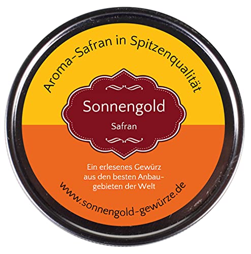 Sonnengold Safran-Fäden, Top-Qualität - Spitzenkategorie 1 (10 Gramm) von Sonnengold