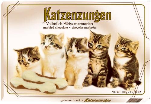 Sarotti Katzenzungen VM-Weiss, 5-er Pack (5 x 100 g) von Sarotti