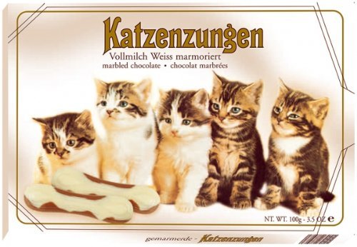 Sarotti Katzenzungen weiß Vollmilch marmoriert Menge:100g Sarotti Katzenzungen weiß Vollmilch marmoriert Menge:100g von Sarotti