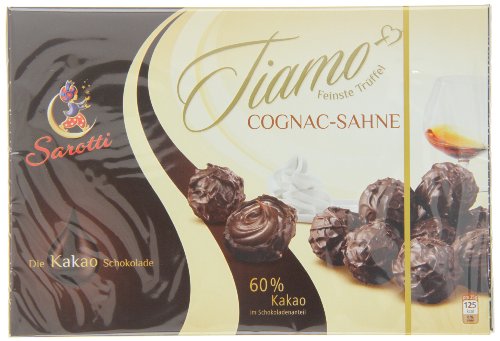 Sarotti Tiamo Cognac -Sahne-Trüffel, 5er Pack (5 x 125 g) von Sarotti