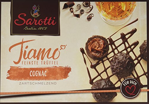 Sarotti Tiamo Feinste Trüffel Cognac-Sahne, 125 g Sarotti Tiamo Feinste Trüffel Cognac-Sahne, 125 g von Sarotti
