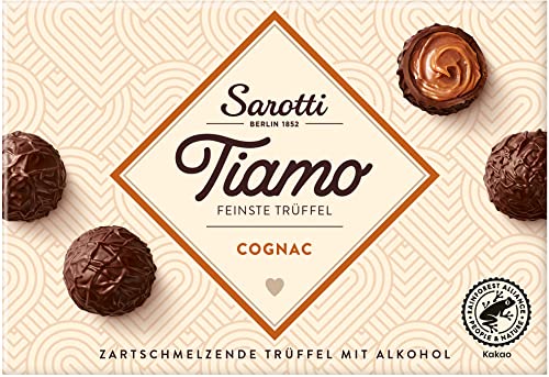 Sarotti Tiamo Feinste Trüffel Cognac-Sahne, 125g von Sarotti