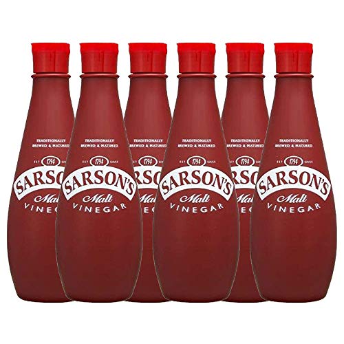 Sarson's Malt Essig – Plastikflasche, 300 ml, 6 Stück von Sarson's