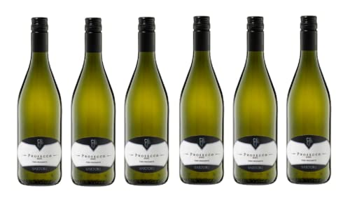 6x 0,75l - Sartori di Verona - Prosecco Frizzante D.O.P. - Veneto - Italien - weißer Perlwein trocken 6x 0,75l - Sartori di Verona - Prosecco Frizzante D.O.P. - Veneto - Italien - weißer Perlwein trocken von CASA VINICOLA SARTORI