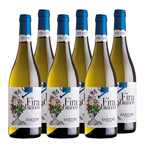 "Fira" Cuvée Bianco Veronese IGT Weißwein Venetien trocken (6 x 0.75l) von Sartori