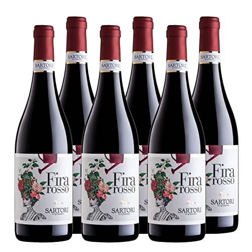"Fira" Cuvée Rosso Veronese IGT Rotwein Venetien trocken (6 x 0.75l) von Sartori