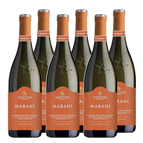"Marani" Bianco Veronese IGT Weißwein Venetien trocken (6 x 0.75l) von Sartori