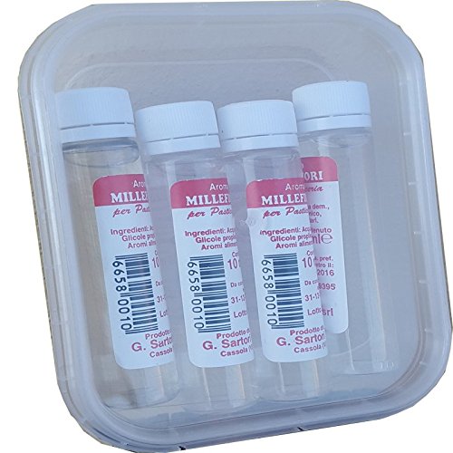 Millefiori Fläschchen 4 x 10 ml - Karton 24 Stück 4x10ml von Sartori