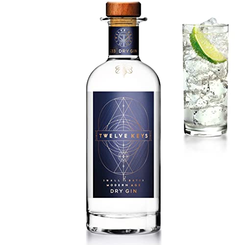 Twelve Keys N°33 Dry Gin 0,7L (46% Vol) von Twelve Keys