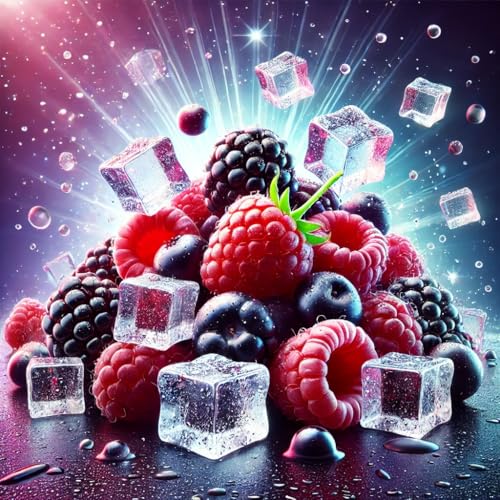 Berry Breeze - Himbeere Brombeere Ice Aroma Konzentrat - Vegan - Sasami - 10ml Berry Breeze - Himbeere Brombeere Ice Aroma Konzentrat - Vegan - Sasami - 10ml von Sasami