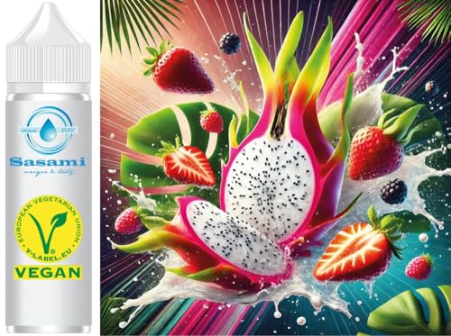 Dragonberry Bliss - Drachenfrucht, Erdbeere Aroma Konzentrat - Vegan - Sasami - 100ml von Sasami