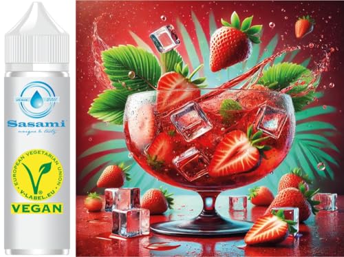 Erdbeerbowle Aroma Konzentrat - Vegan - Sasami - 10ml von Sasami