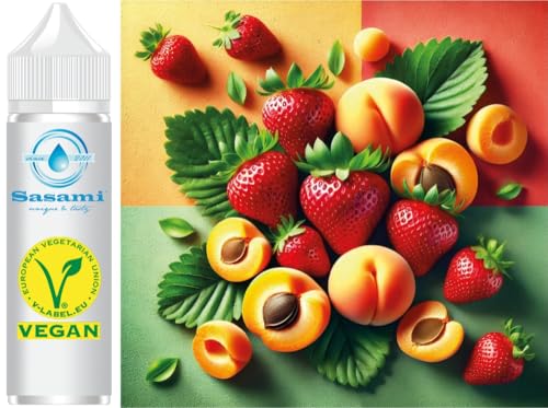 Erdbeere Aprikose - Marille Aroma Konzentrat - Vegan - Sasami - 10ml Erdbeere Aprikose - Marille Aroma Konzentrat - Vegan - Sasami - 10ml von Sasami