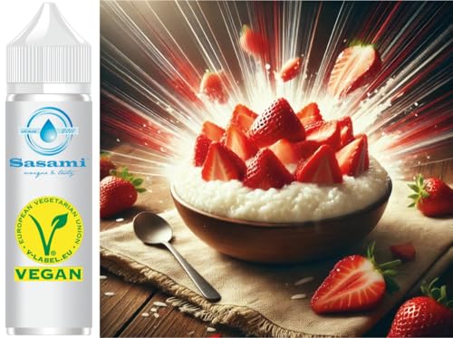 Milchreis Erdbeere Aroma Konzentrat - Vegan - Sasami - 10ml von Sasami