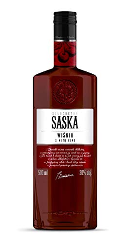 Saska Kirsche mit Rumnote | Saska Wiśnia z Nutą Rumu | 30%, 0,5 Liter Saska Kirsche mit Rumnote | Saska Wiśnia z Nutą Rumu | 30%, 0,5 Liter von Saska