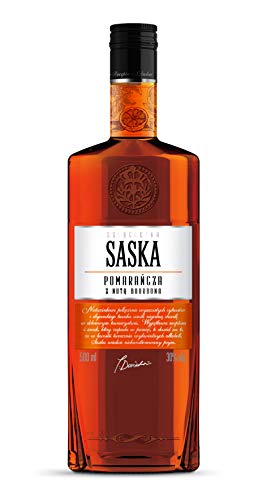 Saska Orange mit Bourbonnote | Saska Pomarańcza z nutą Bourbona | 30%, 0,5 Liter von Saska