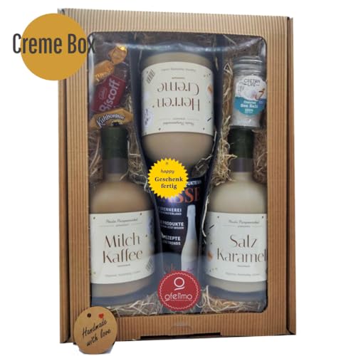 Paula Pumpernickel Geschenkset mit 3er Cremliköre je 700ml Flasche* und Beilagen Paula Pumpernickel Geschenkset mit 3er Cremliköre je 700ml Flasche* und Beilagen von Sasse
