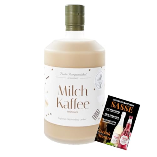 Paula Pumpernickel Milchkaffee 17% Vol. 700ml Flasche* inkl Drink Menü Broschüre Paula Pumpernickel Milchkaffee 17% Vol. 700ml Flasche* inkl Drink Menü Broschüre von Sasse