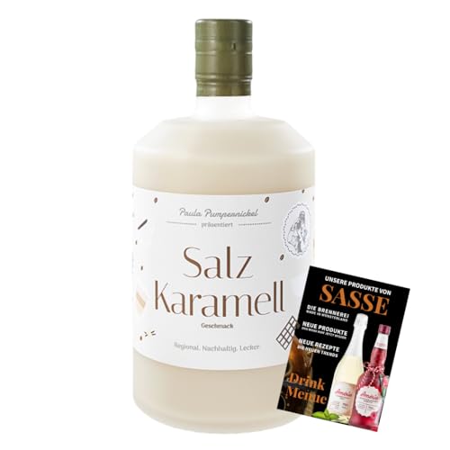 Paula Pumpernickel Salzkaramell 17% Vol.inkl Drink Menü Broschüre 700ml Flasche* Paula Pumpernickel Salzkaramell 17% Vol.inkl Drink Menü Broschüre 700ml Flasche* von Sasse