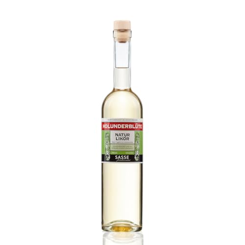 Sasse Holunderblüte Naturlikör 15% vol. - 700 ml | Bio-Holunderblütenlikör Sasse Holunderblüte Naturlikör 15% vol. - 700 ml | Bio-Holunderblütenlikör von Sasse
