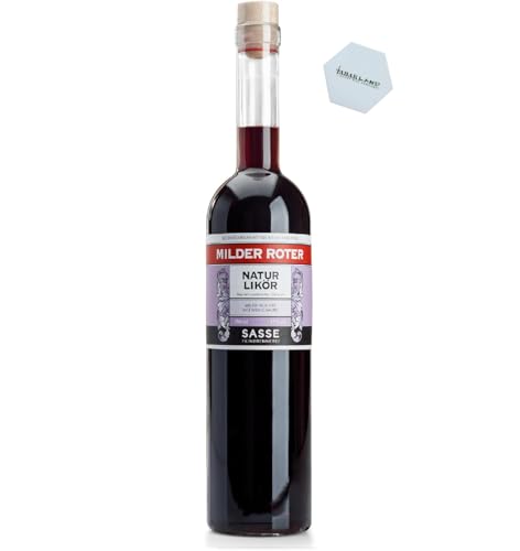Sasse Milder Roter Bio-Naturlikör 17% vol. - 700 ml | Natürlicher Heidelbeerlikör Sasse Milder Roter Bio-Naturlikör 17% vol. - 700 ml | Natürlicher Heidelbeerlikör von Sasse