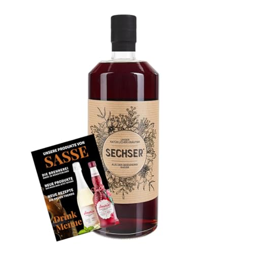 Sasse Sechser 700 ml 35% Vol. inkl. Drink Menue Rezept Broschüre Sasse Sechser 700 ml 35% Vol. inkl. Drink Menue Rezept Broschüre von Sasse