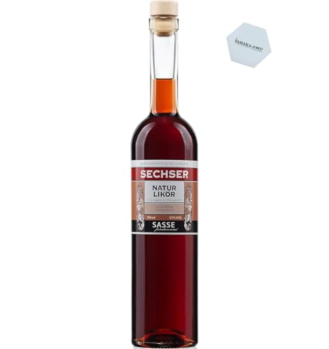 Sasse Sechser Naturlikör 35% vol. - 700 ml | Feinster Bio-Kräuterlikör Sasse Sechser Naturlikör 35% vol. - 700 ml | Feinster Bio-Kräuterlikör von Sasse