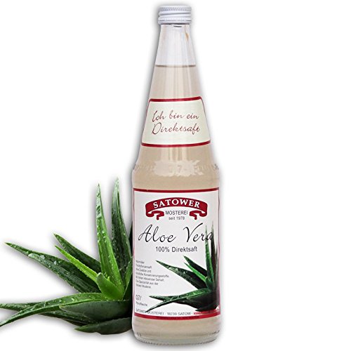 Original Satower - 100% Aloe Vera Saft 0,7l (purer Direktsaft) von Satower Mosterei